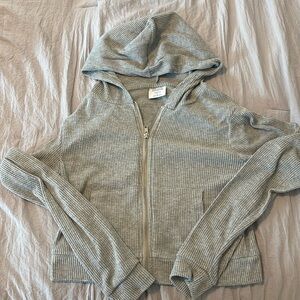 Rue21 The Cozy Collection Cropped Zip-Up Hoodie